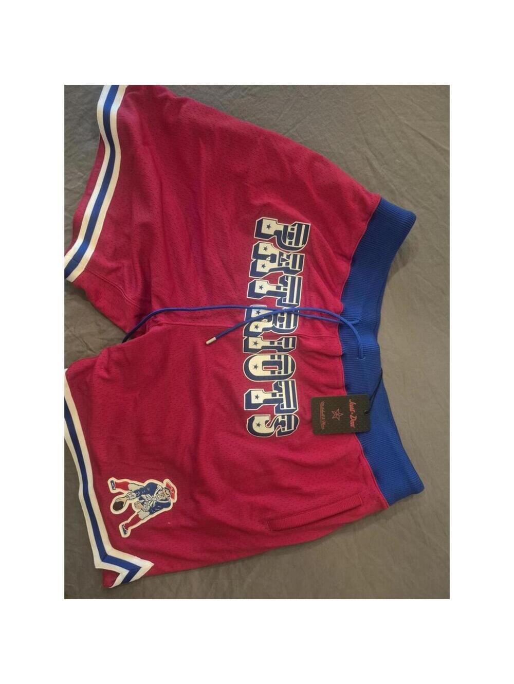 Just Don x Mitchell & Ness New England Patriots Shorts 2XL